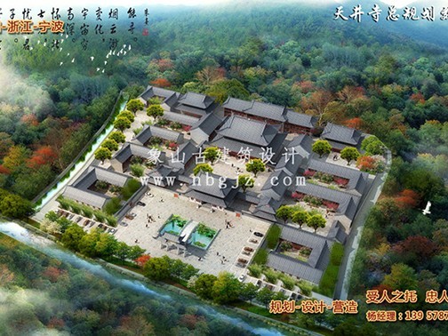禅意寺庙规划方案设计推荐