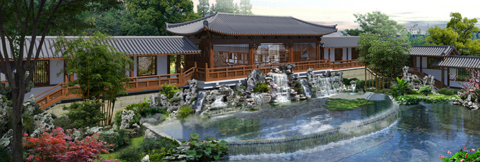 传承和发展古代园林和现代园林
