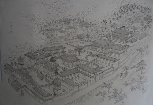 寺庙规划设计布局及寺院图纸规范分析  第14张