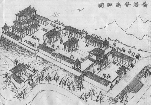 寺庙规划设计布局及寺院图纸规范分析  第8张
