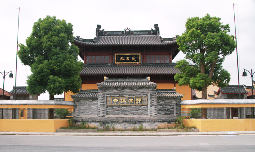 寺庙古建筑施工—静宗禅寺