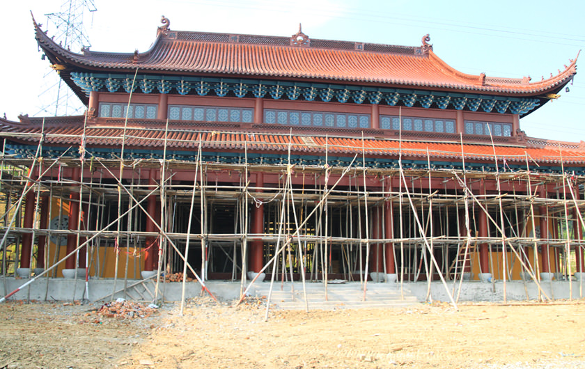 寺庙建筑工程施工—日照禅寺