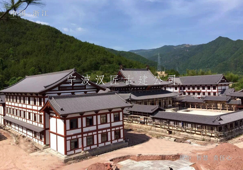 寺院重建工程施工  第1张
