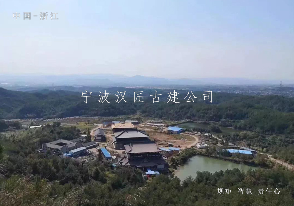寺院重建规划布局鸟瞰图  第3张