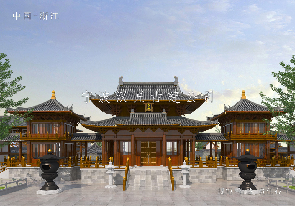 寺院改扩建规划设计施工-阳江石觉寺  第2张
