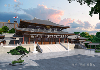 高云禅寺扩建方案规划设计